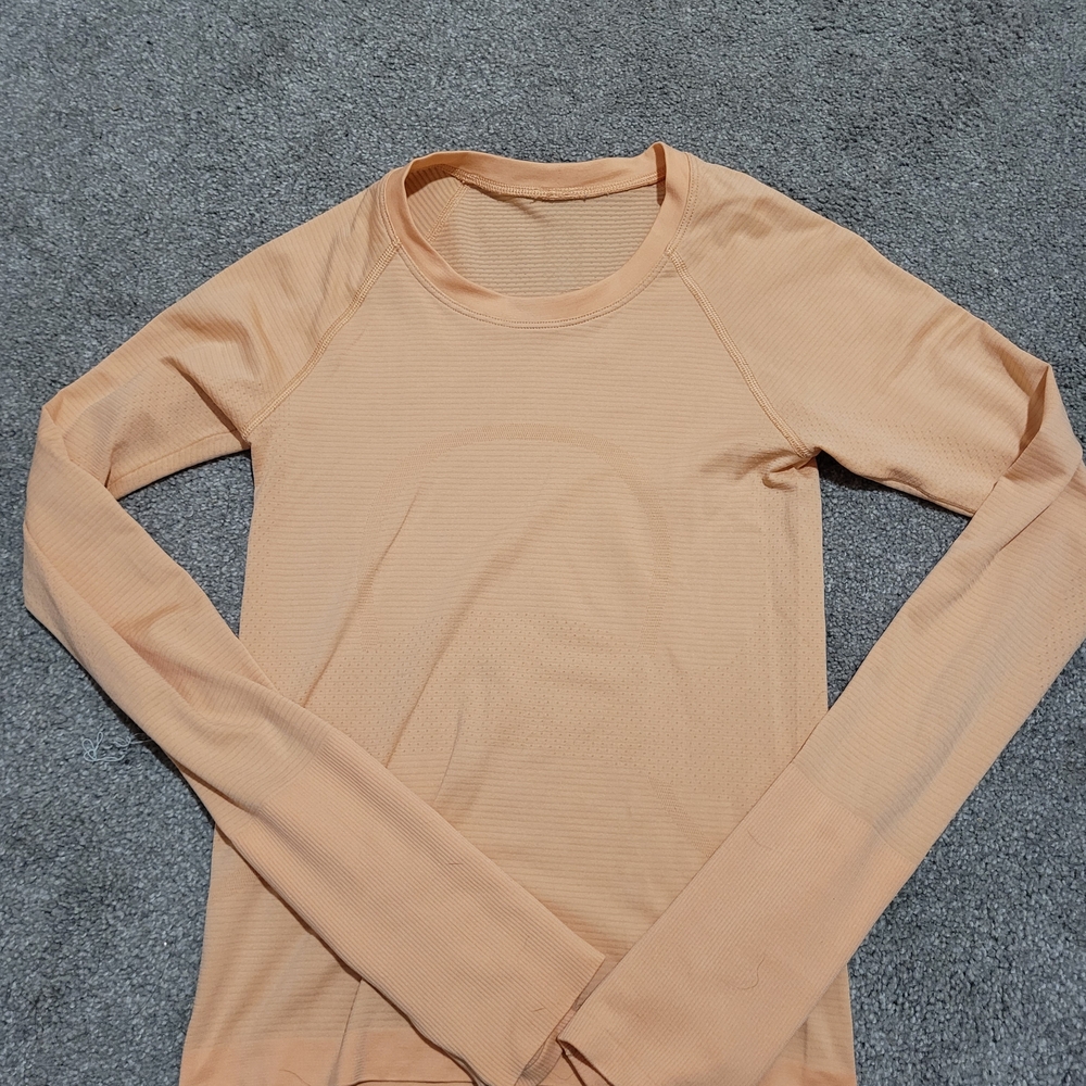 Lululemon Long Sleeve Swiftly Tech wasit length size 2
